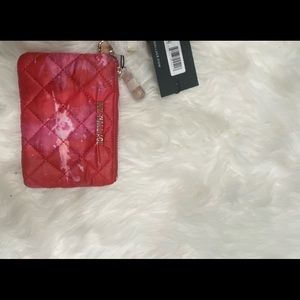 NWT MZ Wallace Magenta Acid Dye Metro Keypouch